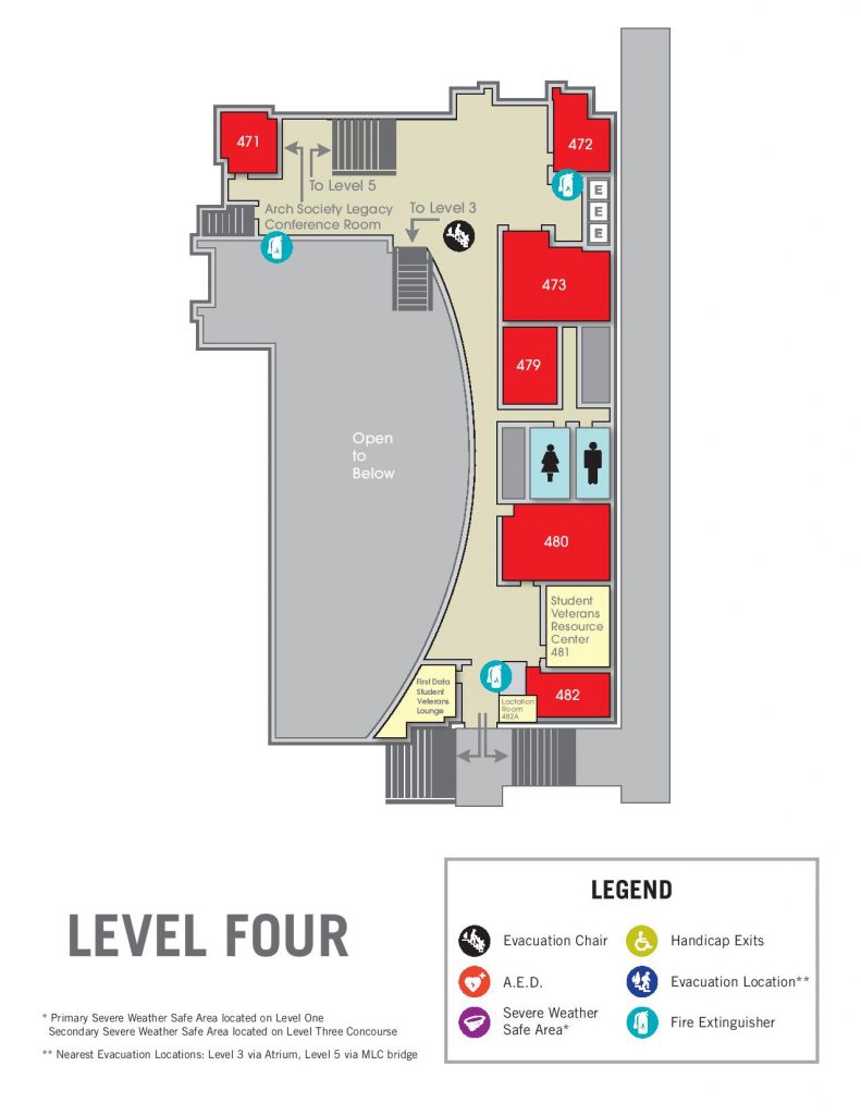 BEAP level four floor plan
